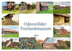 Odenwälder Freilandmuseum - Ein Spaziergang in Gottersdorf (Tischkalender 2024 DIN A5 quer), CALVENDO Monatskalender