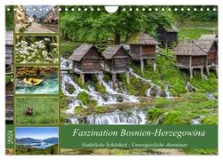 Faszination Bosnien-Herzegowina (Wandkalender 2024 DIN A4 quer), CALVENDO Monatskalender