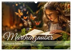 Märchenzauber - Verwunschene Welten (Wandkalender 2024 DIN A3 quer), CALVENDO Monatskalender