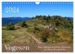 Vogesen - Das außergewöhnliche Naturerbe im Osten Frankreichs (Wandkalender 2024 DIN A4 quer), CALVENDO Monatskalender