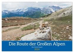 Die Route der Großen Alpen, der Col de l'Izoard (Wandkalender 2024 DIN A2 quer), CALVENDO Monatskalender