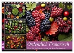 Ordentlich Frutarisch (Wandkalender 2024 DIN A3 quer), CALVENDO Monatskalender