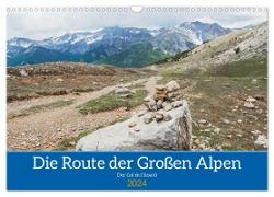 Die Route der Großen Alpen, der Col de l'Izoard (Wandkalender 2024 DIN A3 quer), CALVENDO Monatskalender