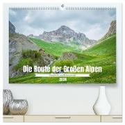 Die Route der Großen Alpen - Das Guisane-Tal und Briançonnais (hochwertiger Premium Wandkalender 2024 DIN A2 quer), Kunstdruck in Hochglanz
