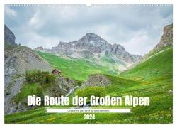 Die Route der Großen Alpen - Das Guisane-Tal und Briançonnais (Wandkalender 2024 DIN A2 quer), CALVENDO Monatskalender