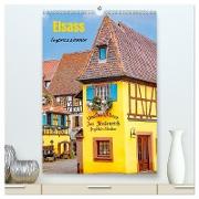 Elsass - Impressionen (hochwertiger Premium Wandkalender 2024 DIN A2 hoch), Kunstdruck in Hochglanz