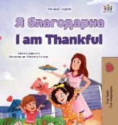 I am Thankful (Russian English Bilingual Children's Book)