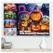 Die Welt der kleinen Monster (hochwertiger Premium Wandkalender 2024 DIN A2 quer), Kunstdruck in Hochglanz