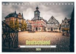 Unbekanntere Schönheiten in Deutschland (Tischkalender 2024 DIN A5 quer), CALVENDO Monatskalender