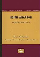 Edith Wharton - American Writers 12