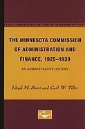 The Minnesota Commission of Administration and Finance, 1925-1939