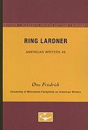 Ring Lardner - American Writers 49