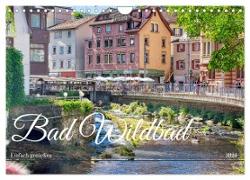 Bad Wildbad - Einfach genießen (Wandkalender 2024 DIN A4 quer), CALVENDO Monatskalender