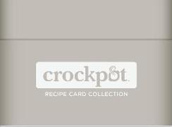 Crockpot Recipe Card Collection Tin (Mushroom)