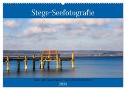 Stege - Seefotografie (Wandkalender 2024 DIN A2 quer), CALVENDO Monatskalender