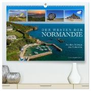 Der Westen der Normandie ¿ An den Küsten des Cotentin (hochwertiger Premium Wandkalender 2024 DIN A2 quer), Kunstdruck in Hochglanz