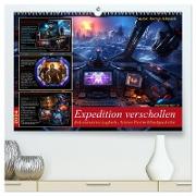 Expedition verschollen (hochwertiger Premium Wandkalender 2024 DIN A2 quer), Kunstdruck in Hochglanz