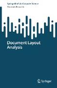 Document Layout Analysis