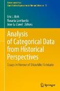 Analysis of Categorical Data from Historical Perspectives