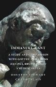 Immanuel Kant, a Study and Comparison with Goethe, Leonardo DaVinci, Bruno, Plato and Descartes