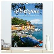Portofino - Im Herzen der italienischen Riviera!! (hochwertiger Premium Wandkalender 2024 DIN A2 hoch), Kunstdruck in Hochglanz