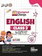Olympiad Champs English Class 3 with Chapter-wise Previous 10 Year (2013 - 2022) Questions 5th Edition | Complete Prep Guide with Theory, PYQs, Past & Practice Exercise |