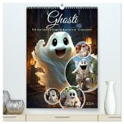 Ghosti (hochwertiger Premium Wandkalender 2024 DIN A2 hoch), Kunstdruck in Hochglanz
