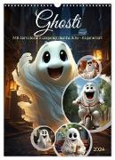 Ghosti (Wandkalender 2024 DIN A3 hoch), CALVENDO Monatskalender