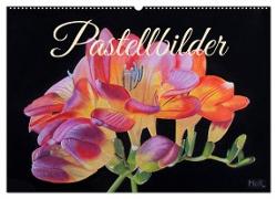Pastellbilder (Wandkalender 2024 DIN A2 quer), CALVENDO Monatskalender