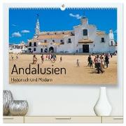 Andalusien, historisch und modern (hochwertiger Premium Wandkalender 2024 DIN A2 quer), Kunstdruck in Hochglanz