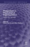 Perspectives in Psychological Experimentation