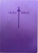 Kjver Sword Holy Bible, Large Print, Royal Purple Ultrasoft, Thumb Index