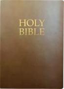 Kjver Holy Bible, Large Print, Coffee Ultrasoft