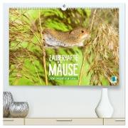 Zauberhafte Mäuse: Von wegen nur Grau (hochwertiger Premium Wandkalender 2024 DIN A2 quer), Kunstdruck in Hochglanz