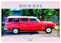 BEST OF BUICK - Ein Kombi-Klassiker in Kuba (Wandkalender 2024 DIN A2 quer), CALVENDO Monatskalender