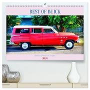 BEST OF BUICK - Ein Kombi-Klassiker in Kuba (hochwertiger Premium Wandkalender 2024 DIN A2 quer), Kunstdruck in Hochglanz
