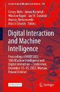 Digital Interaction and Machine Intelligence