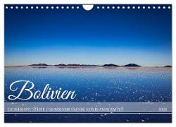 Bolivien - Zauberhafte Städte und beeindruckende Naturlandschaften (Wandkalender 2024 DIN A4 quer), CALVENDO Monatskalender