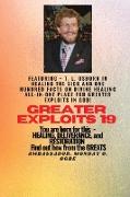 Greater Exploits - 19 Featuring - T. L. Osborn In Healing the Sick and One Hundred facts