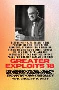 Greater Exploits - 18 Featuring - A. W. Tozer in The Pursuit of God, Born After Midnight