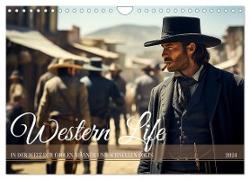 Western Life (Wandkalender 2024 DIN A4 quer), CALVENDO Monatskalender