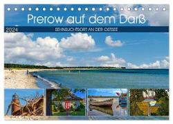 Prerow auf dem Darß - Sehnsuchtsort an der Ostsee (Tischkalender 2024 DIN A5 quer), CALVENDO Monatskalender