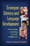 Emergent Literacy and Language Development