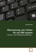 Übersetzung von Texten für ein ERP-System