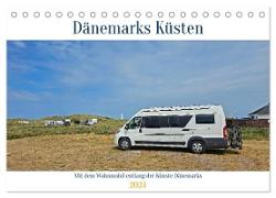 Mit dem Wohnmobil entlang der Küste Dänemarks (Tischkalender 2024 DIN A5 quer), CALVENDO Monatskalender