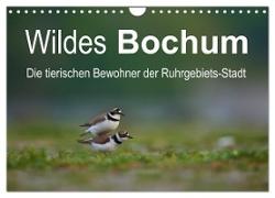 Wildes Bochum (Wandkalender 2024 DIN A4 quer), CALVENDO Monatskalender