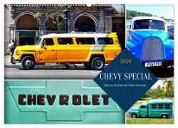 CHEVY SPECIAL - Oldtimer Raritäten der Marke Chevrolet (Wandkalender 2024 DIN A2 quer), CALVENDO Monatskalender