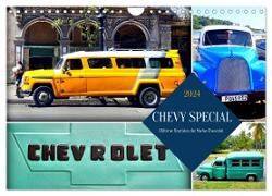 CHEVY SPECIAL - Oldtimer Raritäten der Marke Chevrolet (Wandkalender 2024 DIN A4 quer), CALVENDO Monatskalender
