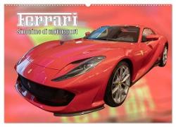 Ferrari - Synonym für Motorsport (Wandkalender 2024 DIN A2 quer), CALVENDO Monatskalender