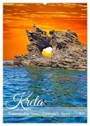 Kreta - Traumhafte Aussichten aufs Meer (Wandkalender 2024 DIN A2 hoch), CALVENDO Monatskalender
